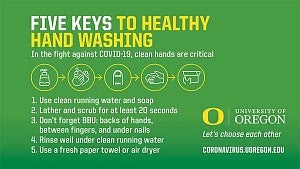 5 Keys to Healthy Hand Washing