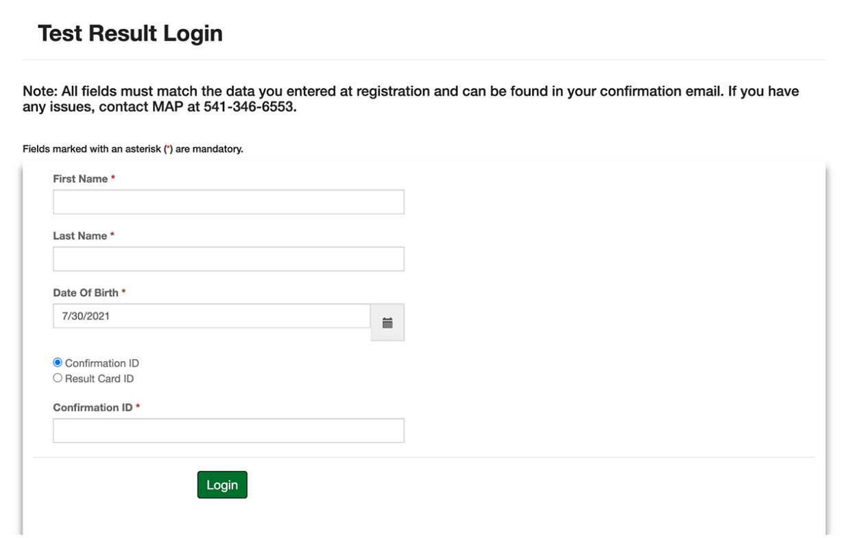 How to Access Your Results COVID19 Safety Resources